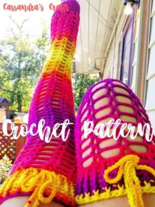 Crochet Thigh High Socks