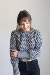 Bobblicious Sweater crochet pattern
