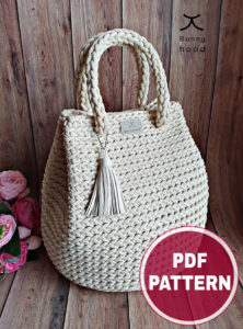 Dew Drop Crochet Handbag
