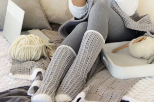 Watson Waffle Socks Pattern