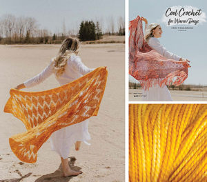 Cool Crochet Kit Golden Leaves Wrap