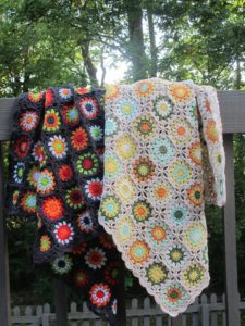 Garden Mums Blanket