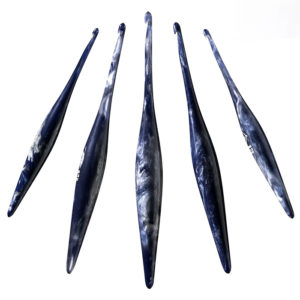 Limited Edition Streamline Swirl Galaxy Crochet Hooks by FurlsCrochet