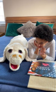 Falkor Body Pillow Crochet Pattern