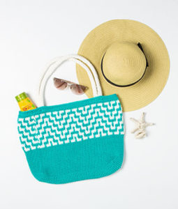 Mosaic Crochet Tote Bag Pattern Kit