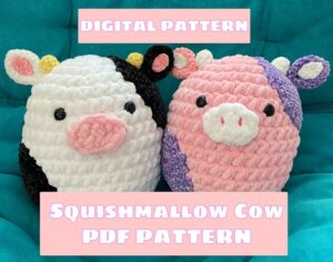 Cow Squishmallow Plushie