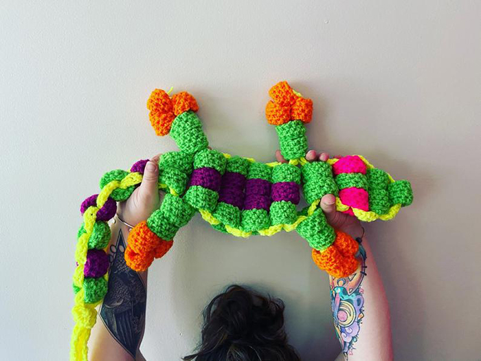 90s Bead Lizard Pattern