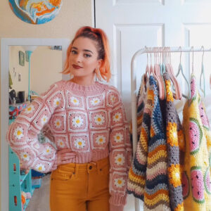 Daisy Sweater Crochet Pattern
