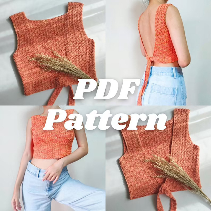 Ivy Top Crochet Pattern