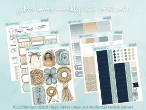 Crochet Weekly Planner Kit