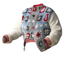 Letterman Cardigan Sweater Jacket