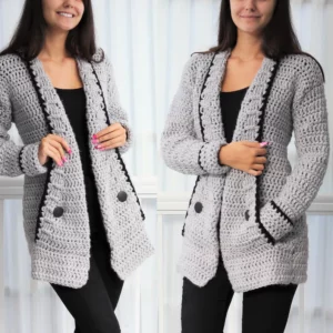 Mia Crochet Cardigan