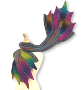Embossed Phoenix Scarf Crochet Pattern