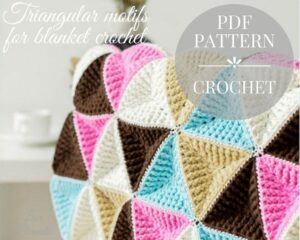 Triangle Motif Afghan