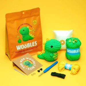 Beginner Crochet Dinosaur T Rex by The Woobles