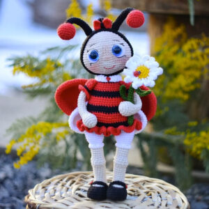 Crochet Ladybug by Bobriktoyspattern