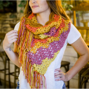 Those Who Wander Cowl Kit from Furls Fiberarts