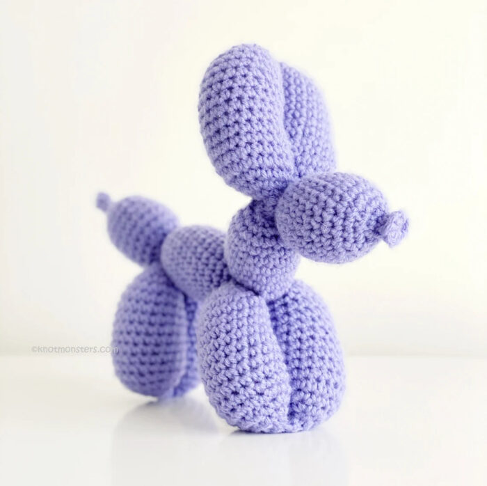 Balloon Animal Dog Crochet Pattern