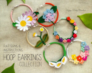 Calla Lily Earrings Crochet Pattern