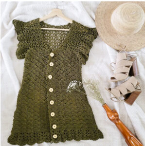 Mountain Laurel Crochet Dress