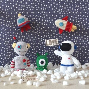 Outer Space Amigurumi Collection