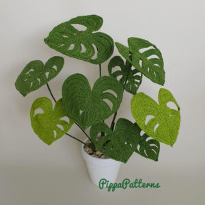 Crochet Monstera Plant