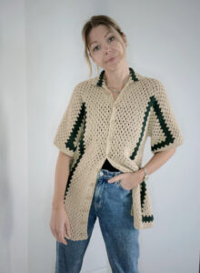 Relaxagon Shirt crochet pattern