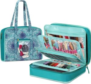 FINPAC Sewing and Craft Supplies Storage Tote