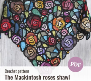 Mackintosh Roses Shawl