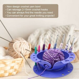 Yarn Bowl Hook Holder
