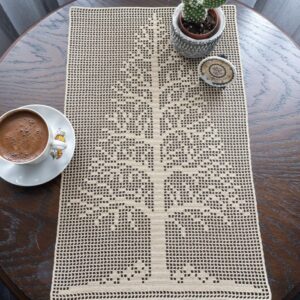 Crochet Lace Table Runner