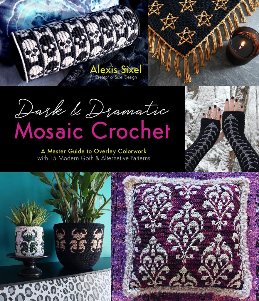 Goth Crochet: Dark & Dramatic Mosaic Crochet 1 Dark Dramatic Mosaic Crochet