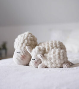 Frieda the Crochet Sheep