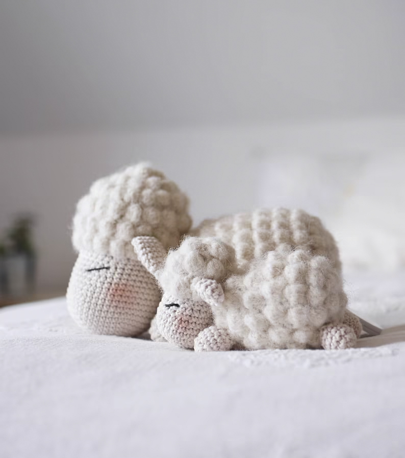 Frieda the Crochet Sheep