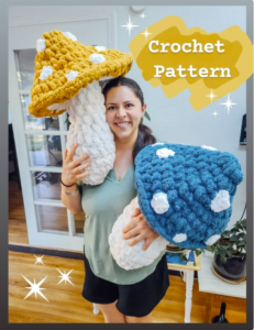 Giant Mushroom Crochet Pattern