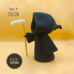 Grim Reaper amigurumi