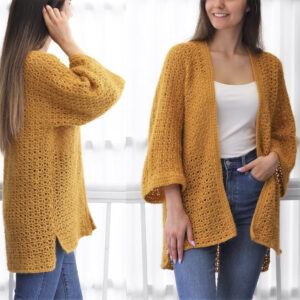 Madelyn Crochet Cardigan Pattern