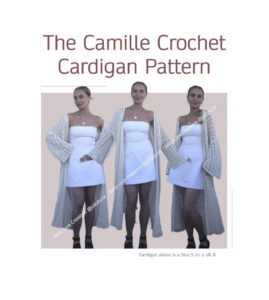 The Camille Crochet Cardigan Pattern