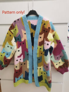 Cat-digan Crochet Cardigan