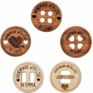 Personalized Name Buttons
