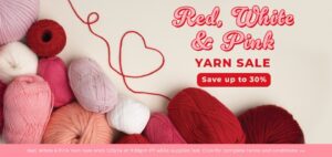 Red White Pink Yarn Sale