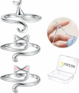 Cat Yarn Guide Ring