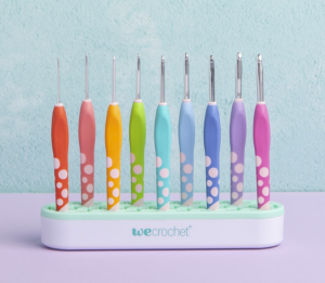 Dots Crochet Hook Set Caddy
