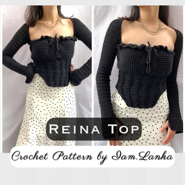Reina Top Crochet Pattern