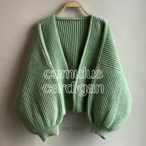 Cumulus Cardigan Crochet Pattern