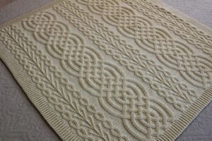 Highland Journey Cable Braided Blanket
