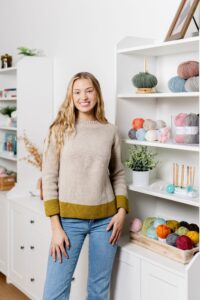 Chelsea Circular Yoke Sweater