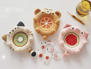 Animal Hug Cup Crochet Pattern