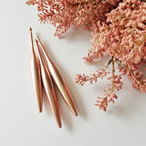 Blush Streamline Crochet Hooks