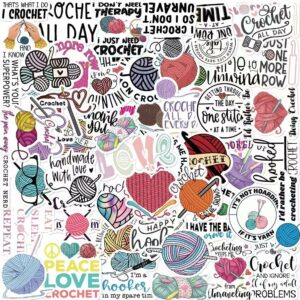 Crochet Vinyl Stickers